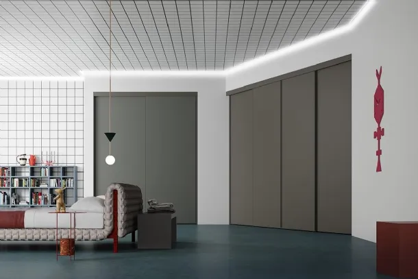Cabina Armadio con ante scorrevoli Aliante 01 di De Rosso