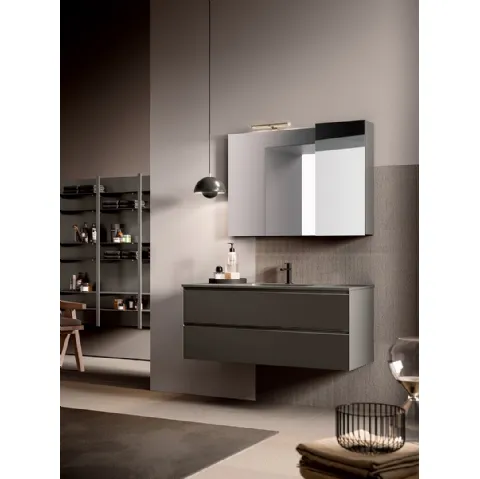 Mobile da Bagno Filo+ Horizon Piombo di Artesi