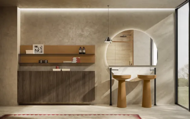 Mobile da Bagno Slide Wood di Artesi