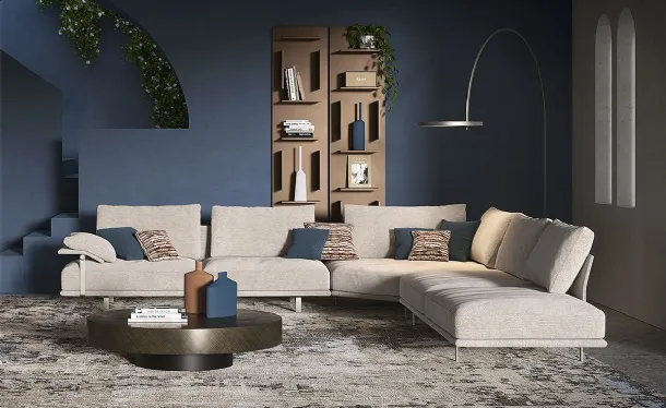 Divano angolare Heston di Cattelan Italia