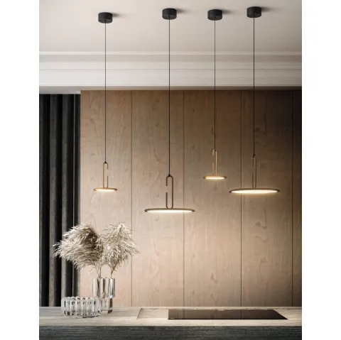 Lampada a sospensione Clip di Pentalight