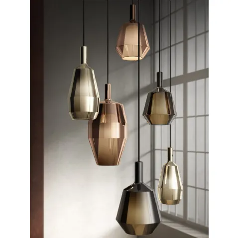 Lampada a sospensione Mom Glossy di Pentalight