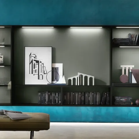 Libreria sospesa Freespace SM2212 di Zalf