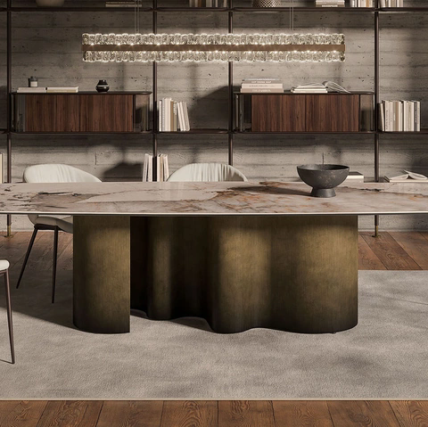 Tavolo Papel Keramik di Cattelan Italia