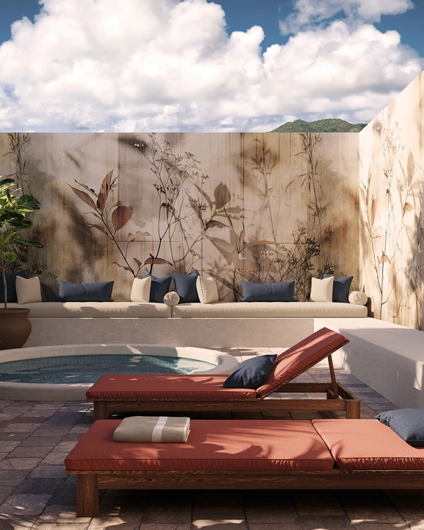 Carta da parati Countryside di Inkiostro Bianco