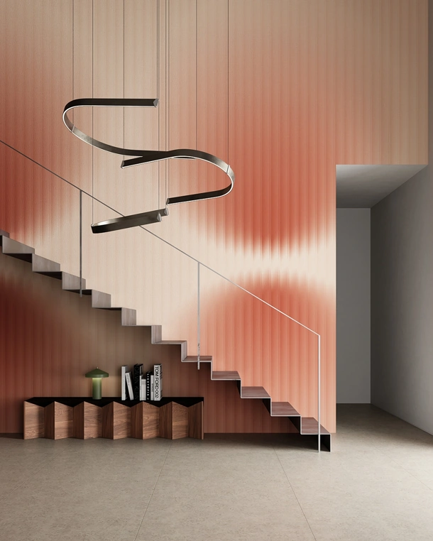 Carta da parati Miraggio di Inkiostro Bianco