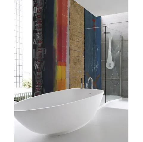 Carta da parati urban style Striped di Inkiostro Bianco