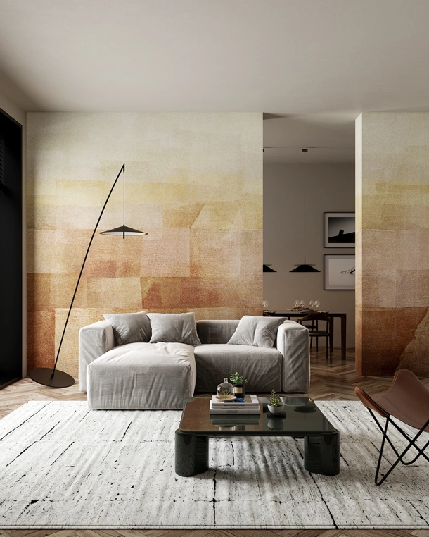 Carta da parati Sunveils di Inkiostro Bianco