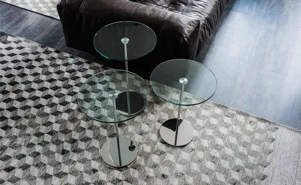 Tavolino rotondo Gliss di Cattelan Italia
