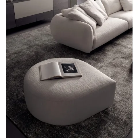 Pouf Drop in tessuto di Presotto