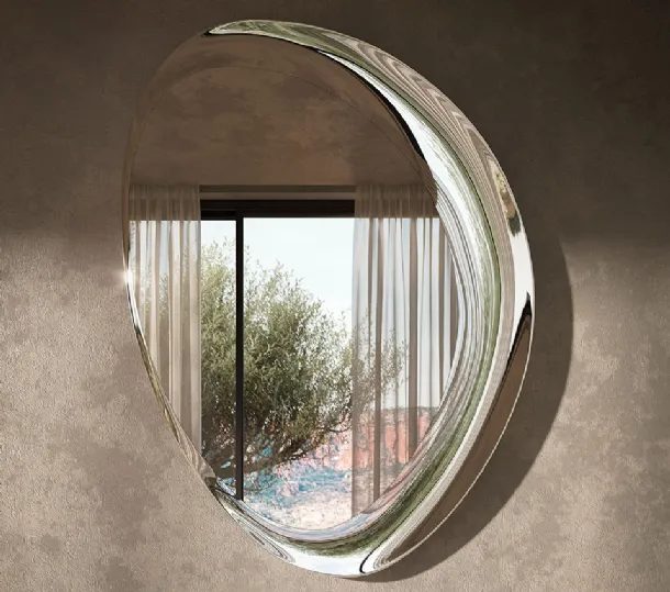 Specchio Ascot Magnum in cristallo specchiato di Cattelan Italia