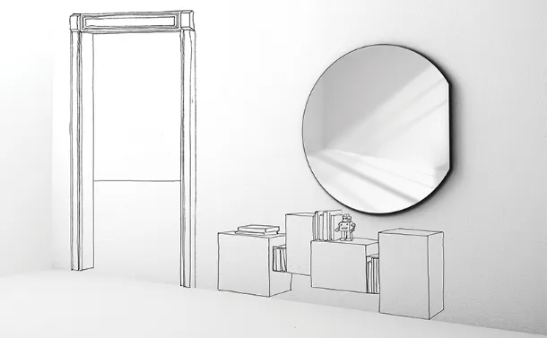Specchio Sunset di Minotti Italia