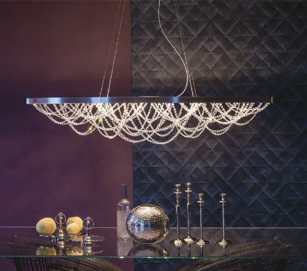 Lampada a sospensione Cristal di Cattelan Italia