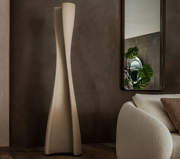 Lampada da terra in argilla Diploma di Cattelan Italia