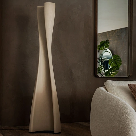 Lampada da terra in argilla Diploma di Cattelan Italia