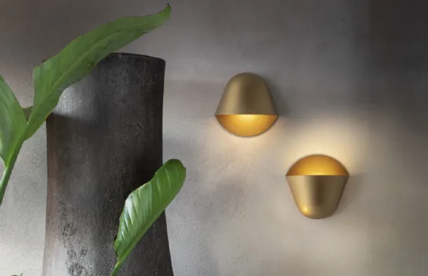 Lampada da parete in metallo Enoki Applique di Pentalight