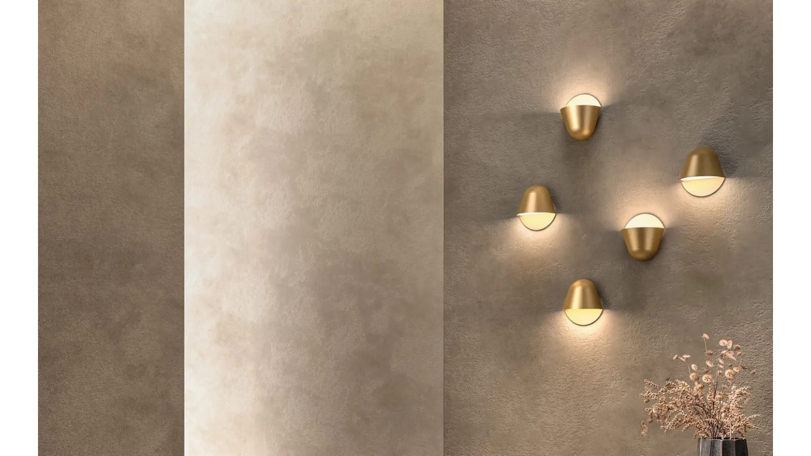 Lampada da parete Enoki Applique di Pentalight