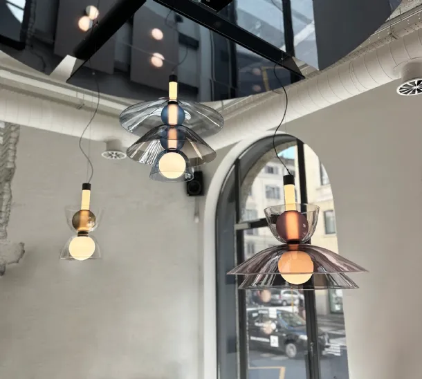 Lampada a sospensione Gems di Pentalight