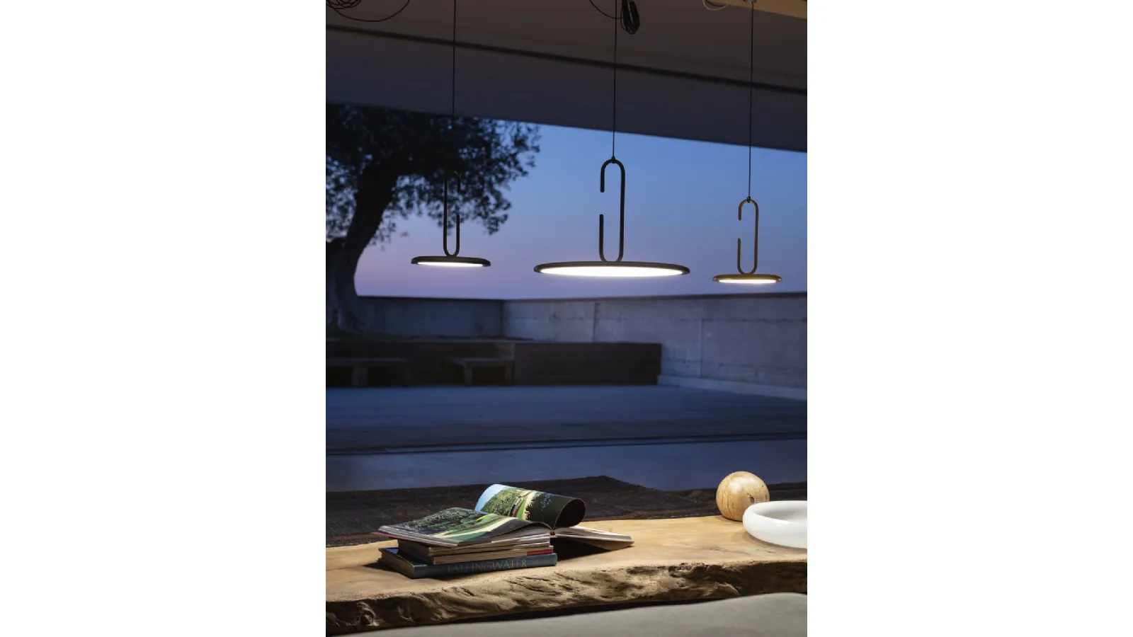 Lampada a sospensione Clip di Pentalight