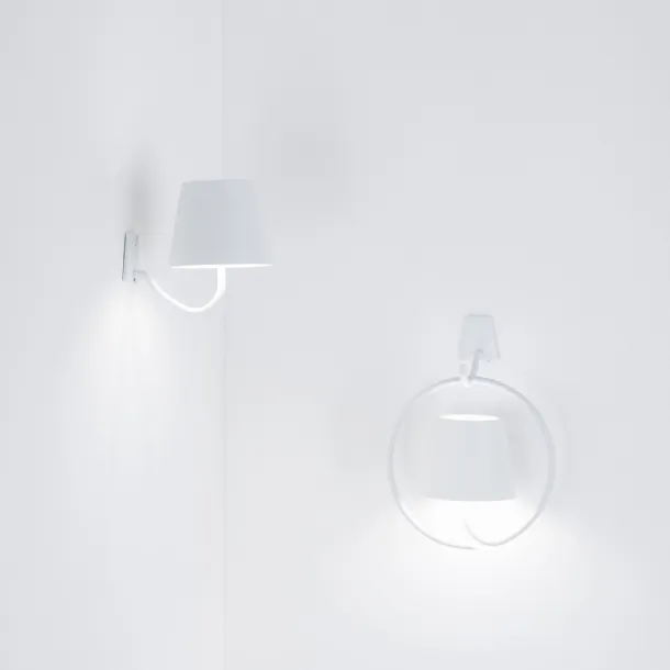 Lampada da parete Poldina di Zafferano