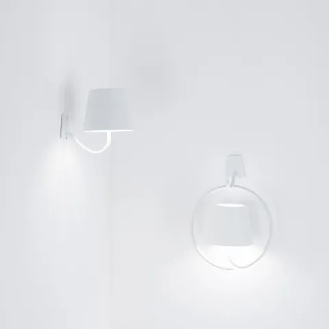 Lampada da parete Poldina di Zafferano