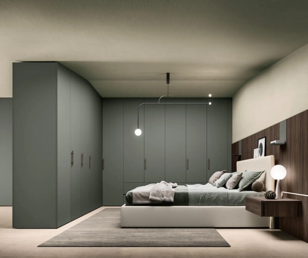 Armadio battente angolare Alterna SM2005 di Zalf