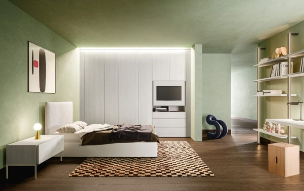 Armadio battente Alterna SM2009 di Zalf