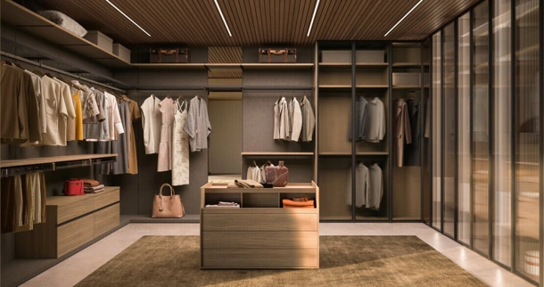 Cabina Armadio Flexy SM2532 di Zalf