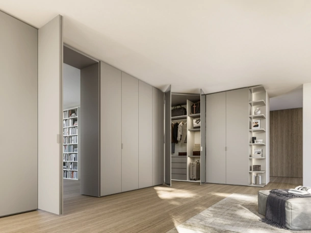 Armadio Terminale Angolare Anta Liscia di Sangiacomo