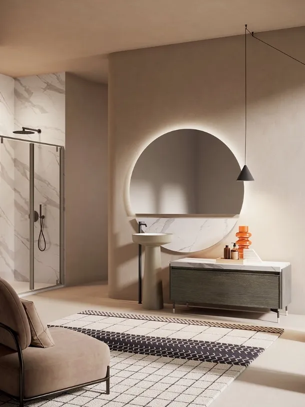 Mobile da Bagno Heritage Rovere Palude di Artesi