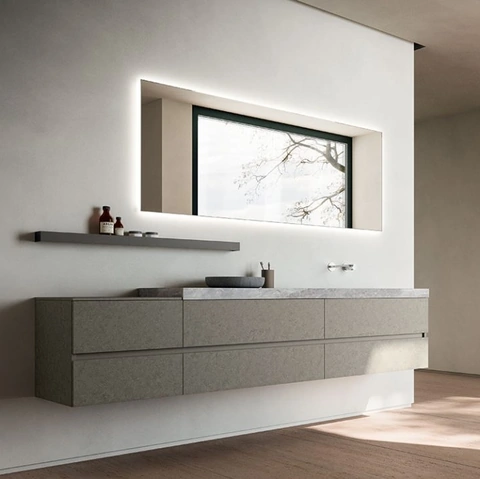 Mobile da Bagno sospeso Segno 01 di Cerasa