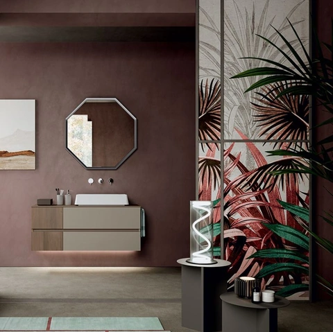 Mobile da Bagno sospeso Segno 03 di Cerasa