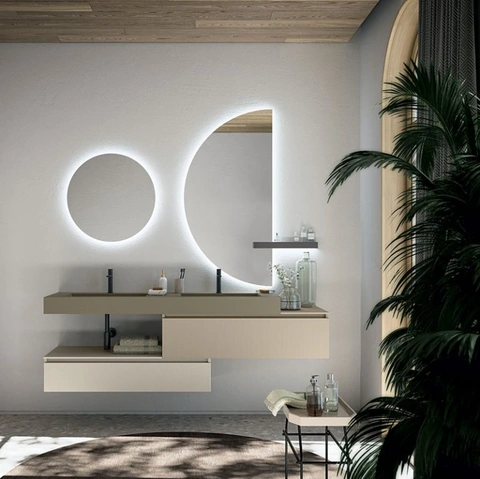 Mobile da Bagno sospeso Segno 04 di Cerasa