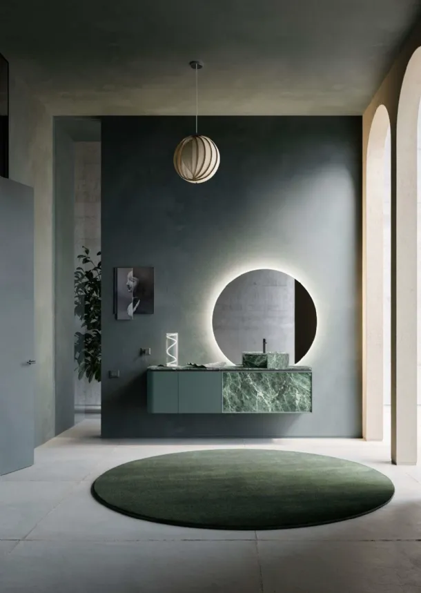 Mobile da Bagno sospeso Des Evolution 05 di Cerasa