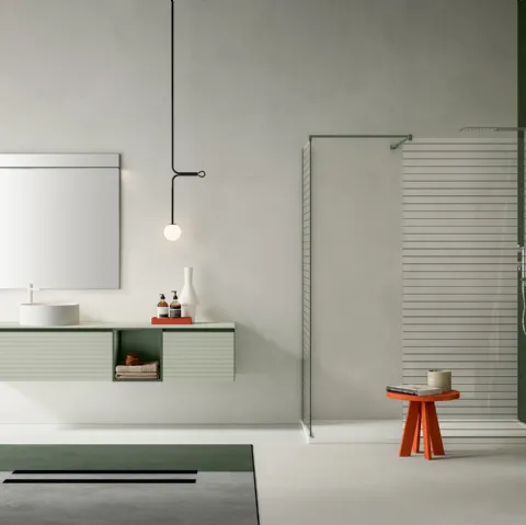 Mobile da Bagno Filo+ Horizon Roccia opaco di Artesi