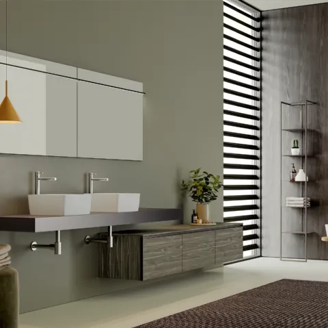 Mobile da Bagno Filo+ Horizon Rovere Palude di Artesi