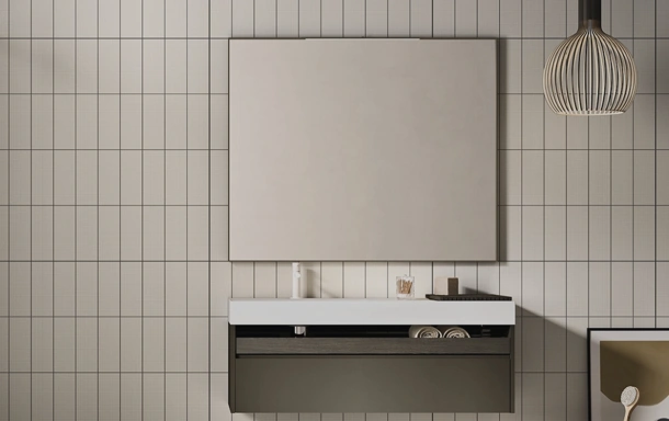 Mobile da Bagno sospeso Petra 40 di Artesi