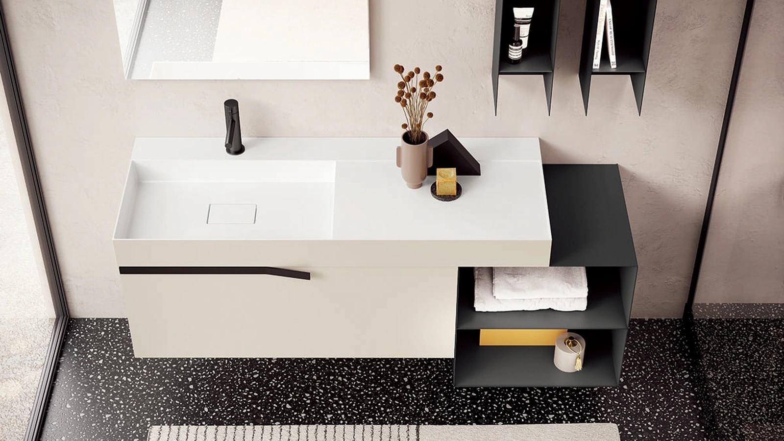 Mobile da Bagno Re-start Line 16 di Artesi