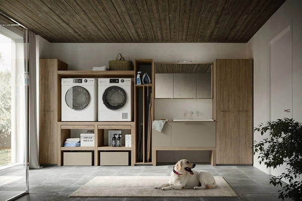 Mobile per Lavanderia Regola 04 di Cerasa