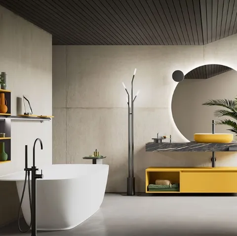 Mobile da Bagno sospeso Segno 01 di Cerasa