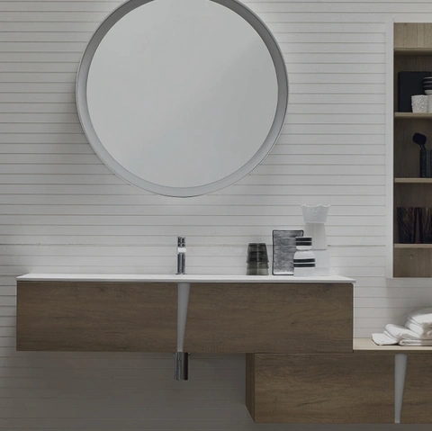 Mobile da Bagno sospeso Wector 04 di Artesi