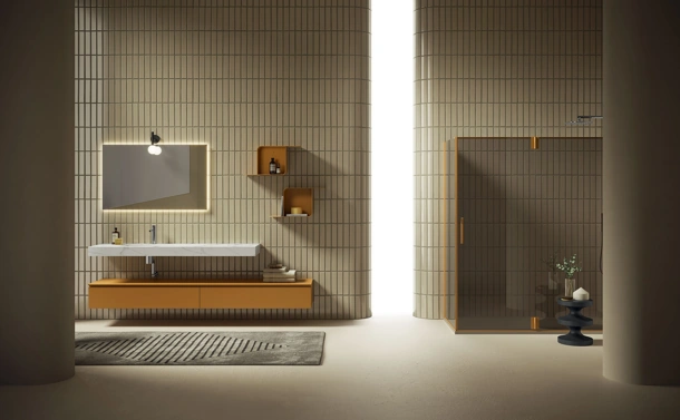 Mobile da Bagno sospeso Yang 01 di Artesi