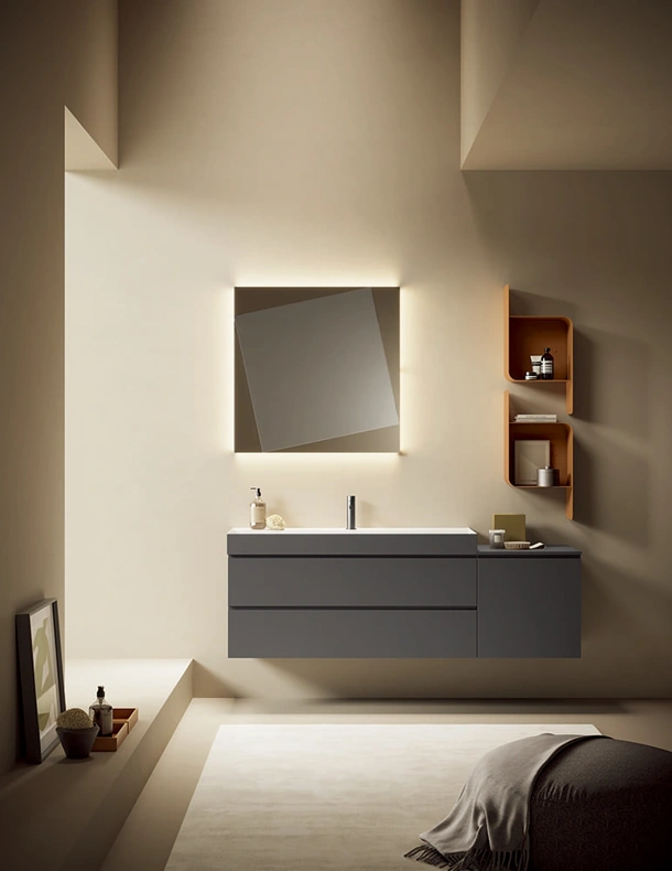 Mobile da Bagno sospeso Yang 03 di Artesi