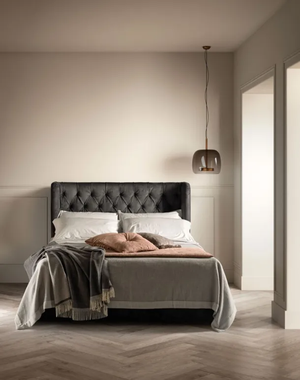 Letto con testiera Gem di Bside