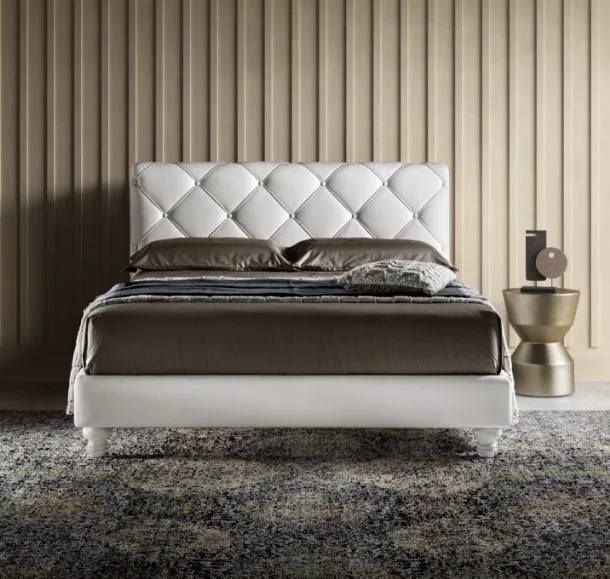 Letto in ecopelle Novel Lux di Bside