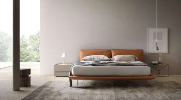 Letto Cali con testiera di Presotto