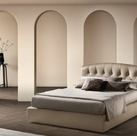 Letto Dream in ecopelle di Bside