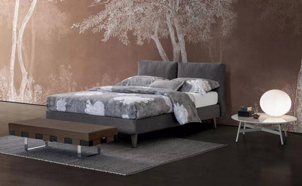 Letto con contenitore Urbano di Oggioni