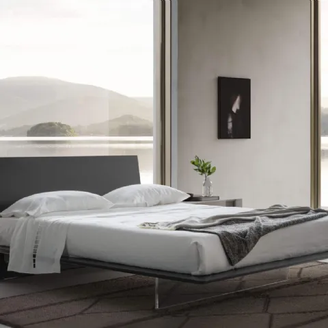 Letto con testiera Plana di Presotto