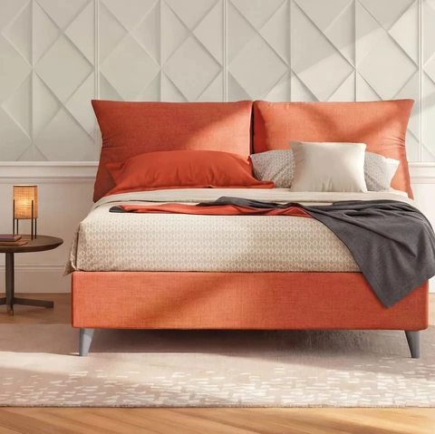 Letto Plissé con contenitore di Oggioni